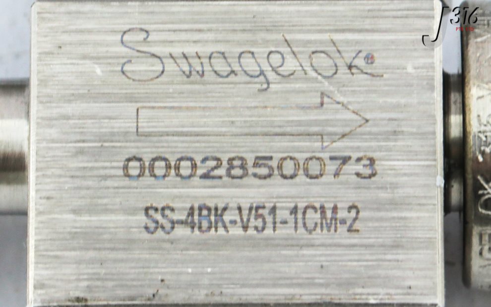 28433 SWAGELOK BELLOWS SEALED VALVE, FVCR SS-4BK-V51-1CM-2 | eBay